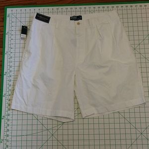 NWT Men's white Polo shorts